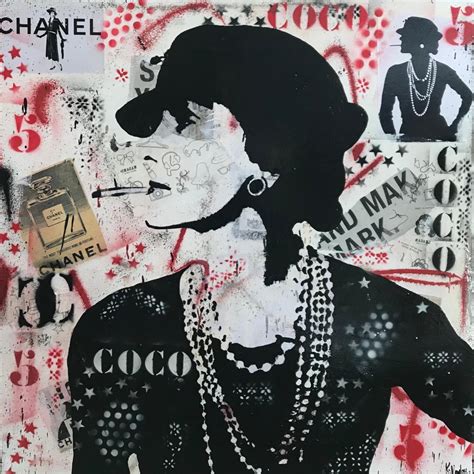 coco chanel art